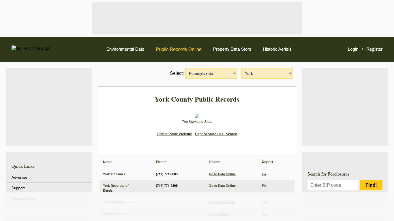 NETR Online • York • York Public Records, Search York Records, York Property Tax, Pennsylvania Property Search, Pennsylvania Assessor